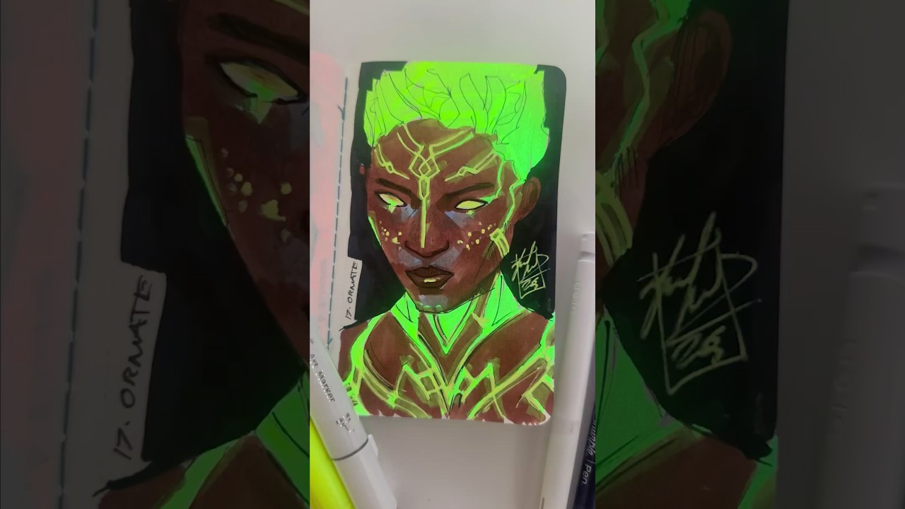 Inktober Day 17 - Ornate 