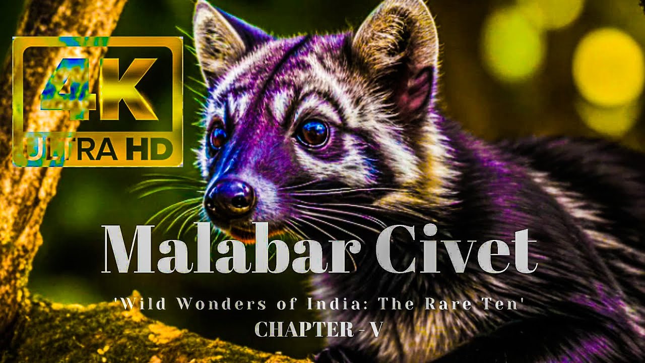 Malabar Civet Chapter 5 "Wild Wonders of India The Rare Ten” YouTube