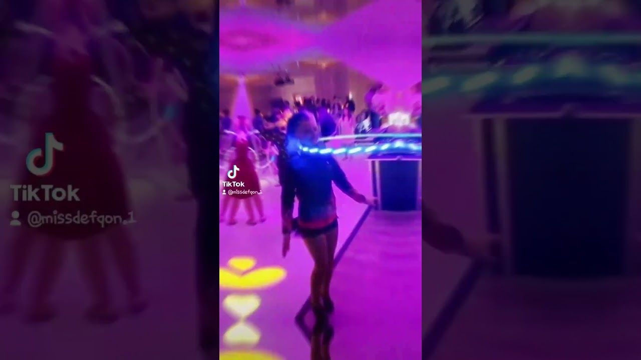 hula hoop dance ledlight party 