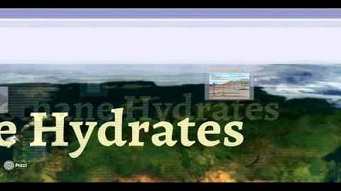 Methane Hydrates - Energy and Sustainability