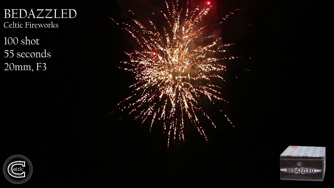 Bedazzled - www.westandwalesfireworks.co.uk - West & Wales Fireworks - Celtic Fireworks Reseller