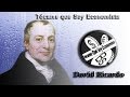 David Ricardo |Teoría del ValorTrabajo