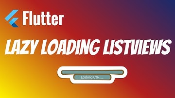 Flutter: Lazy Loading ListViews | Load More Data On Scroll