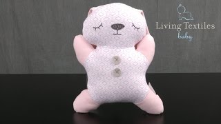 Bunny 2D Toy w/ Rattle from Living Textiles Baby & Kids