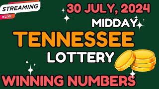 Tennessee Midday Lottery Results For - 30 Jul, 2024 - Cash 3 - Cash 4 - Powerball - Mega Millions
