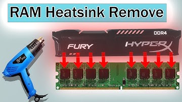 RAM Heatsink REMOVE