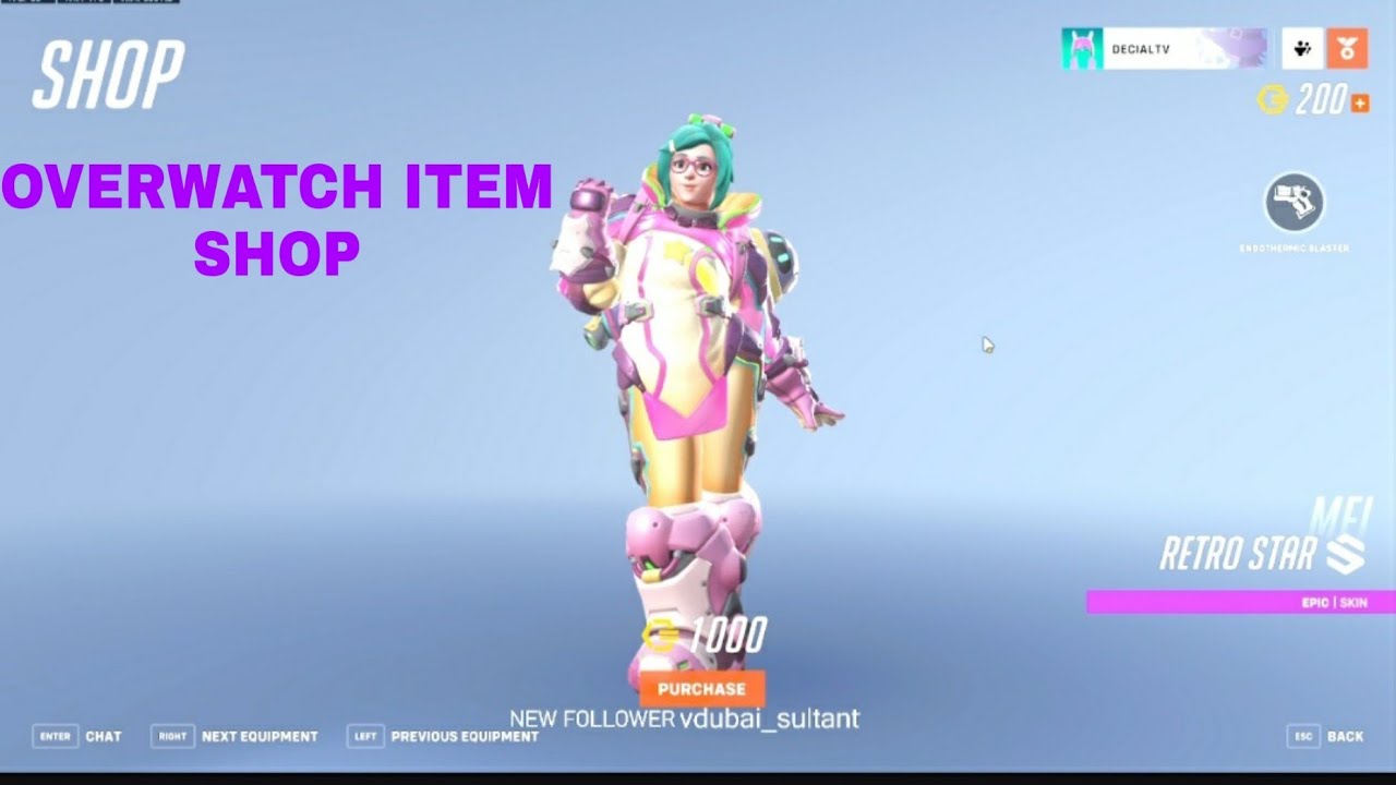 Overwatch 2 Item Shop NEW MEI + SYMMETRA SKIN