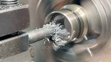 Restoration Process on Lathe: CNC: Ceramic Steering Bushing Restoration #cnc