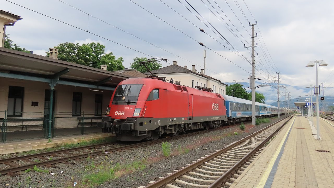 Trainspotting a Villach Westbahnhof - Trainspotting am Villach Westbahnhof