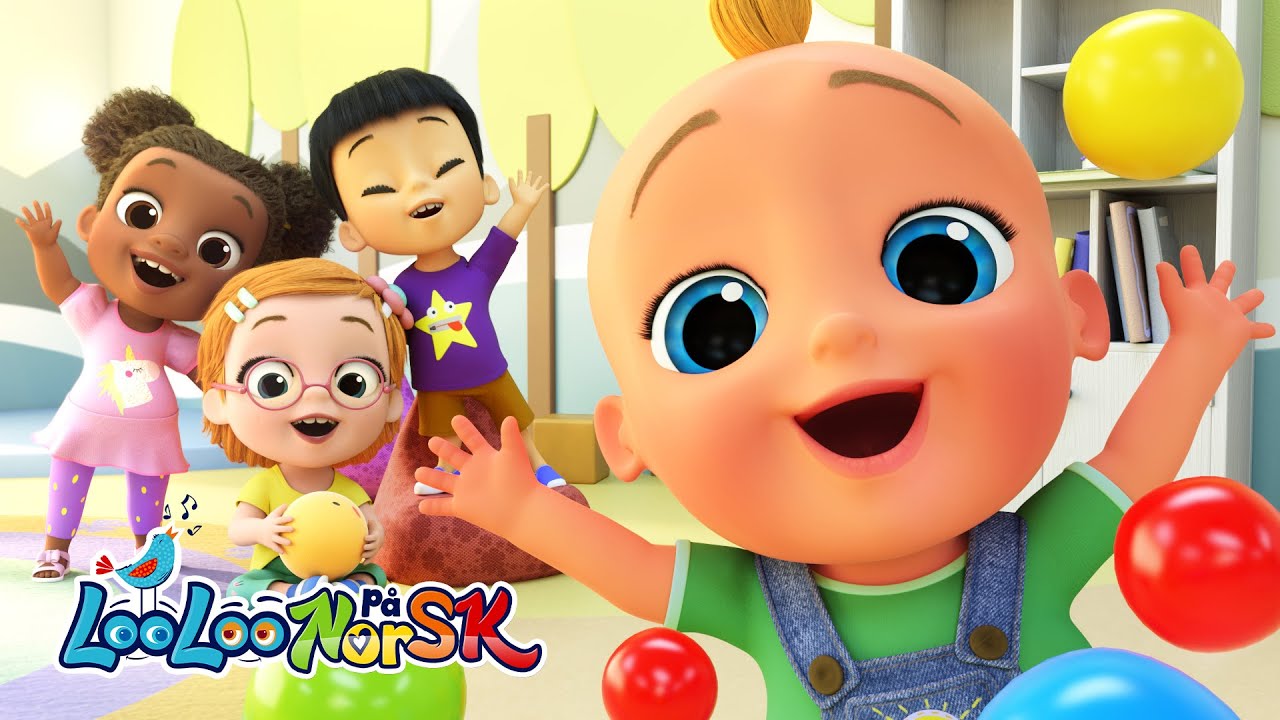 Hallo-Hallo Sangen 🎶 Norsk Barnerim | LooLoo Barnesanger
