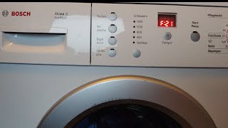 رمز العطل F21 في الغساله(Bosch,Siemens) حل المشكلة عدم دوران حوض الغسالة استبدال الفحمات للمحرك
