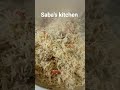 beef pulao order contact saba's kitchen 😊