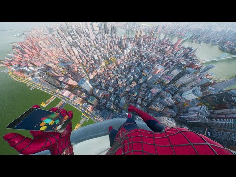 Playing Spider-Man 2 in FIRST PERSON is INSANE 🕸️