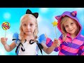 A children's fun world. Games, songs and adventures with Alice and Eve
