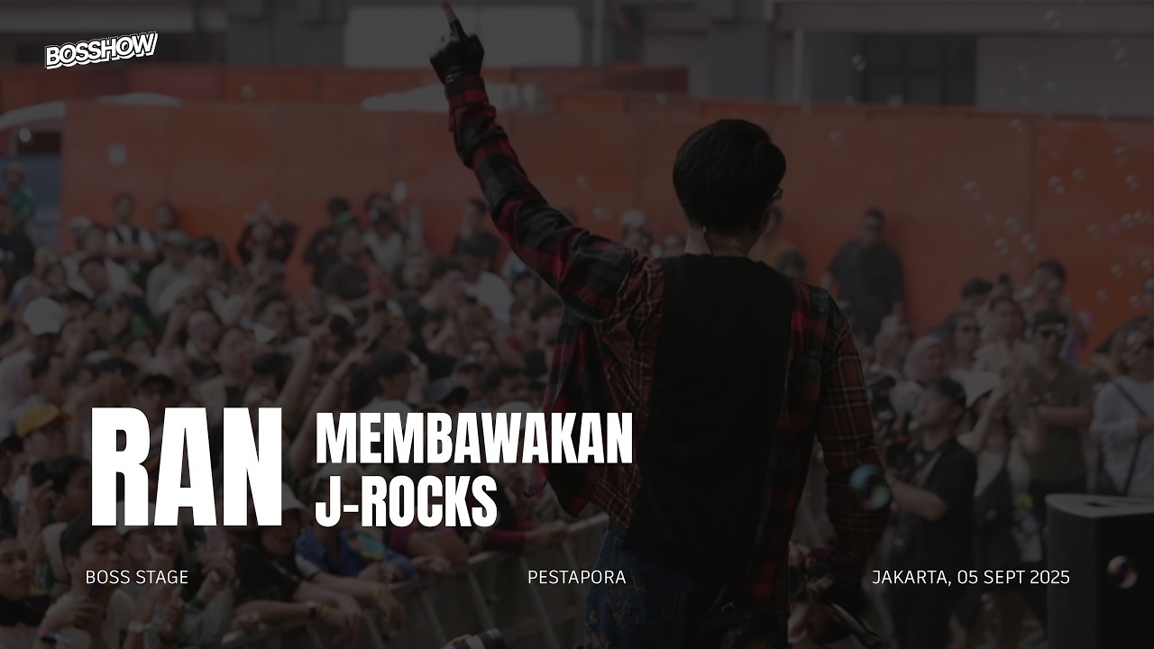 PESTAPORA 2025 - RAN MEMBAWAKAN J-ROCKS LIVE PERFORMANCE