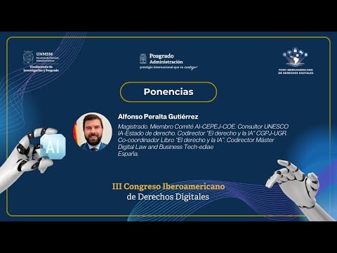 III Congreso Iberoamericano de Derechos Digitales - Alfonso ...