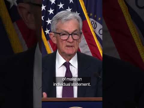 Powell: Too soon to know impact of higher energy prices #shorts #powell #energy #fed #iran #oil
