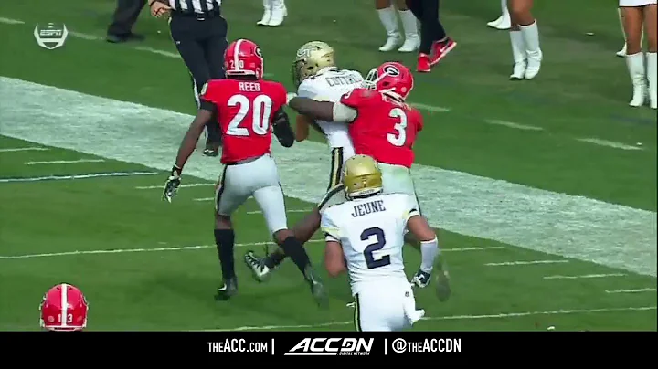 Georgia vs Georgia Tech College Football Condensed Game