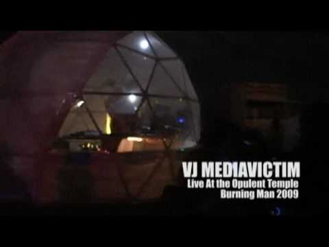 VJ Mediavictim Video log #6 -Burning Man 09 ( part...