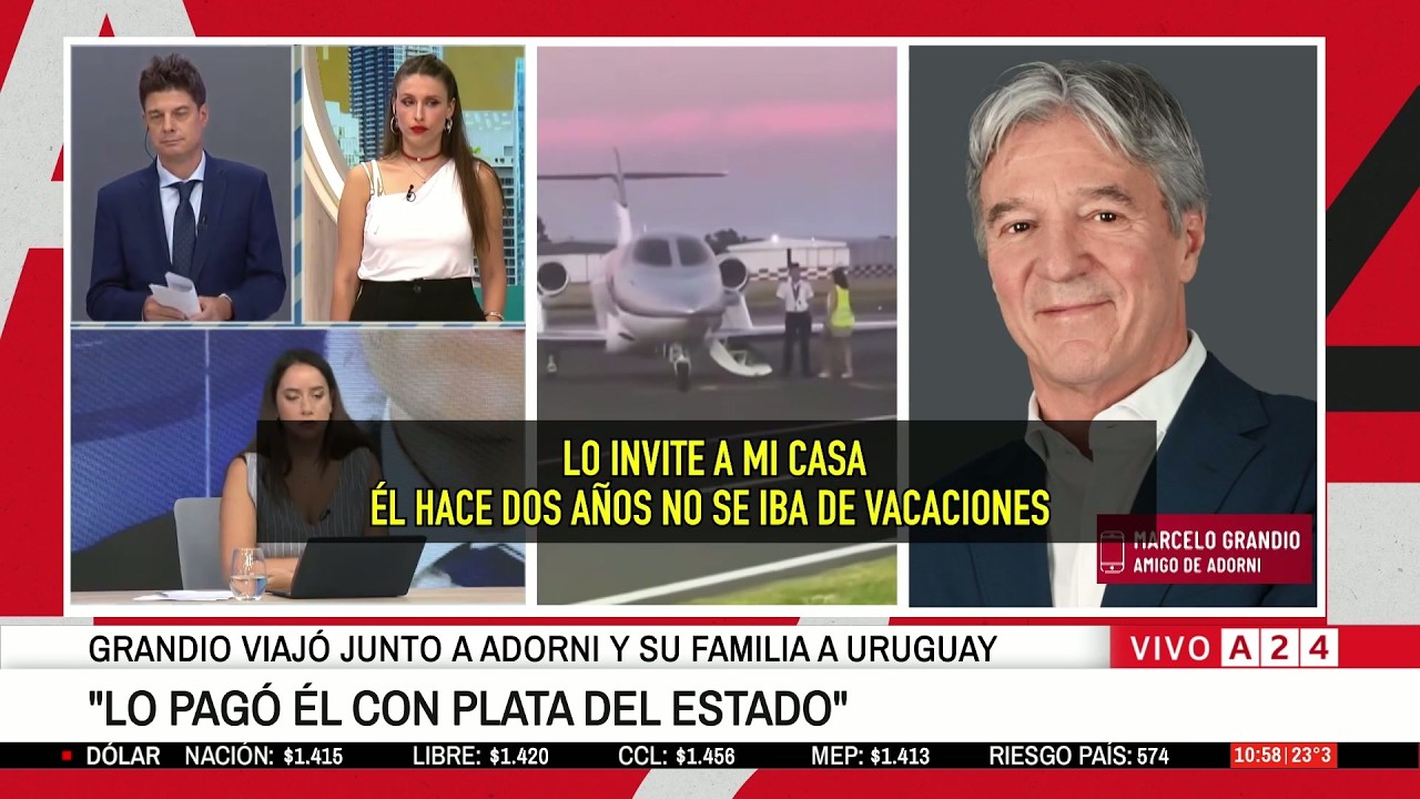 ►Investigación judicial y política contra Manuel Adorni por viajes a Punta del Este y Nueva York