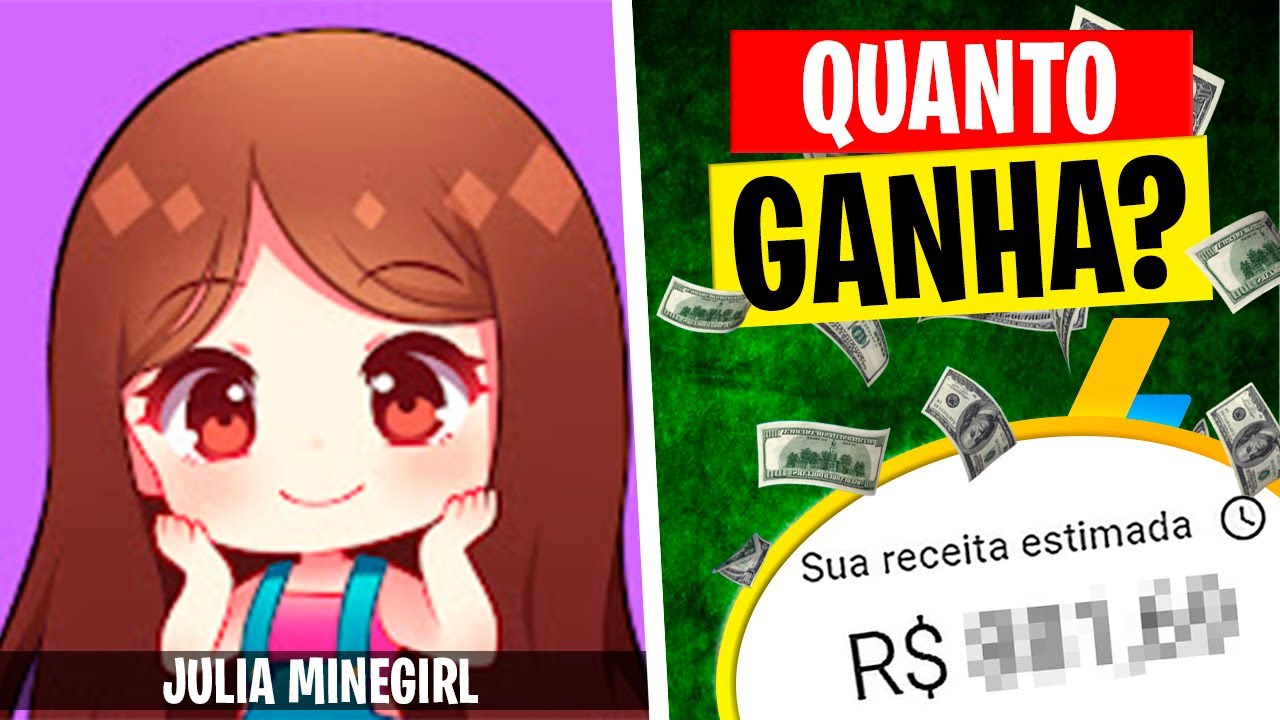 Reagindo ao primeiro vídeo da JULIA MINEGIRL - Roblox e Minecraft 