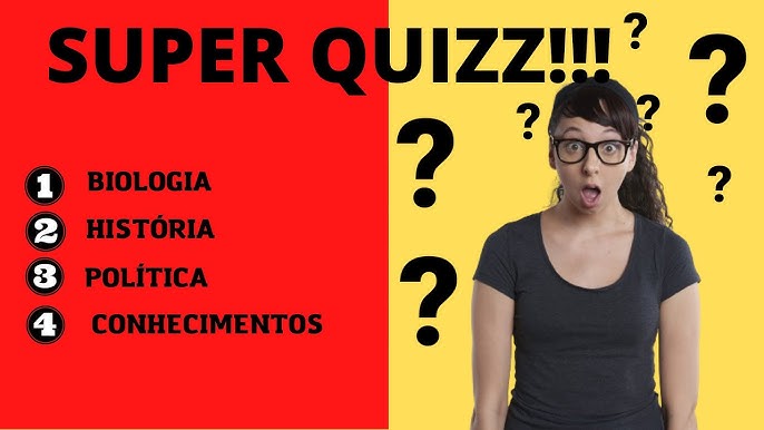 ✓ QUIZZ DE CONHECIMENTOS GERAIS N 7 