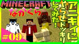 【なかくら#9】アニキィにやらせドッキリしてみた！【マインクラフト】爆笑生声実況