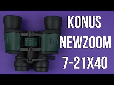 Распаковка Konus Newzoom 7-21x40