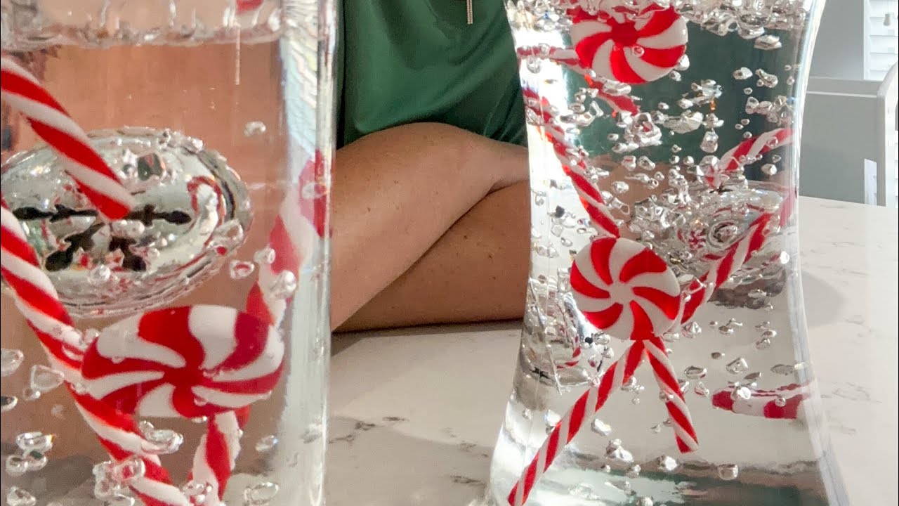 DIY floating Christmas candle YouTube