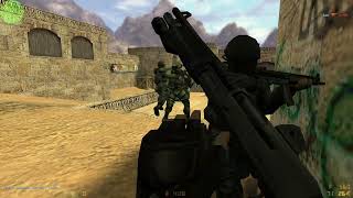 Counter Strike 1.6 - de_dust2 (Counter Terrorist Gameplay with Bots)