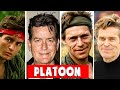 PLATOON .1986 .Cast Then and Now 2022. How They Changed