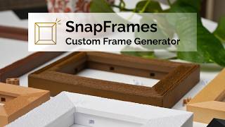 SnapFrames Intro - 3D Printed Picture Frame Generator
