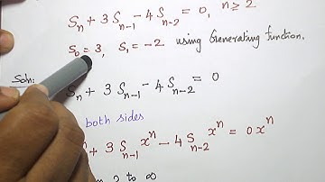 (TAMIL) GENERATING FUNCTIONS PROBLEM 1