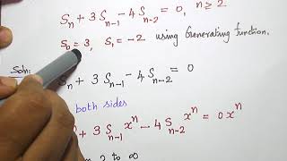 (TAMIL) GENERATING FUNCTIONS PROBLEM 1