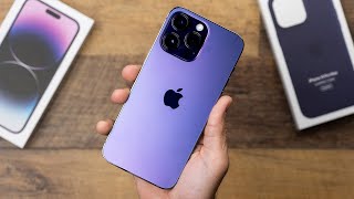 Iphone 14 Pro max (DEEP PURPLE) ❤️