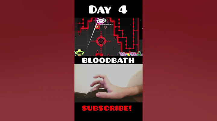 Can You Beat Geometry Dash Bloodbath on Day 4?