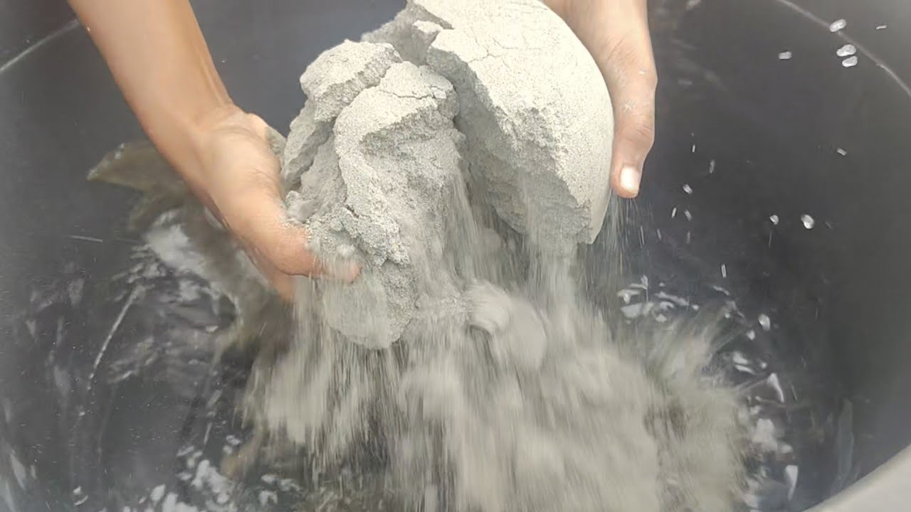 pure cement crumbling 🌊 #shortvideo #shorts #asmr #youtube #youtubeshorts #bts #instagram