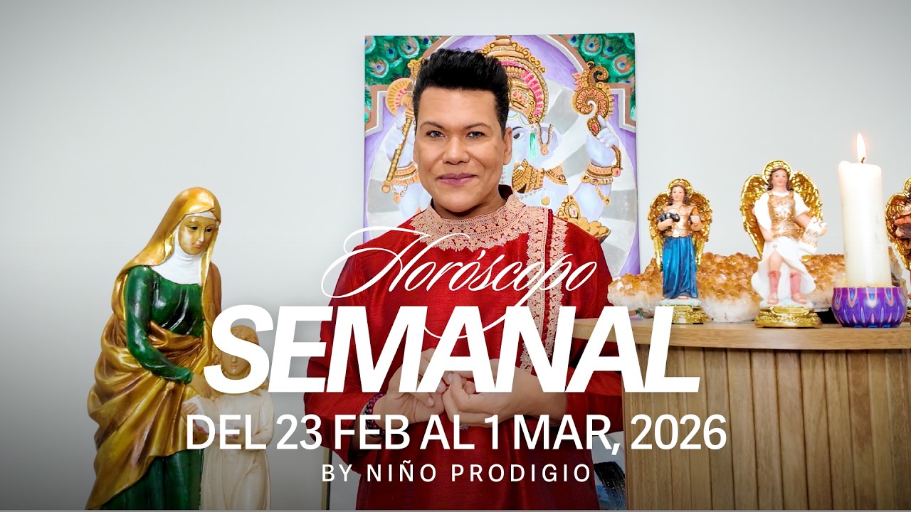 Horóscopo semanal del 23 febrero al 1 de marzo 2026 - YouTube