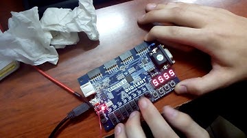 Decodificador Binario - Hexadecimal en la Basys 2