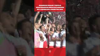 Un día como hoy, pero de 2015... 🎈🏆 #huracán #river #fútbolargentino