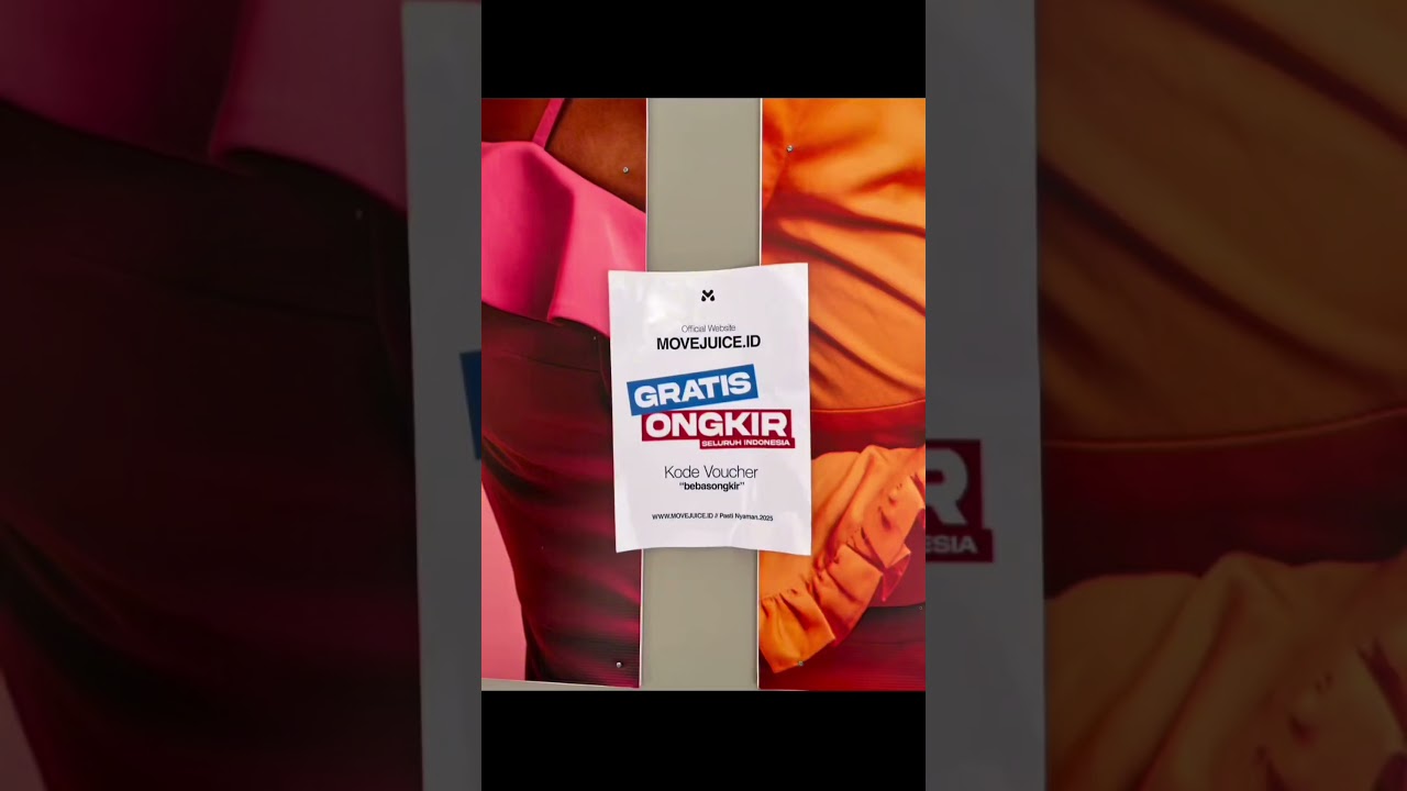Pembelian di web www.movejuice.id untuk seluruh wilayah Indonesia gratis ongkir!