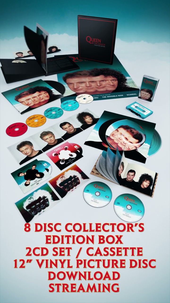 The Miracle Collector's Edition Unboxing #shorts #queen