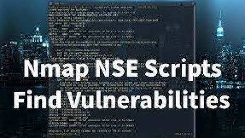 Scanning   Nmap Scripts 2