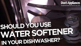 Should You Use Water Softener in Your Dishwasher?