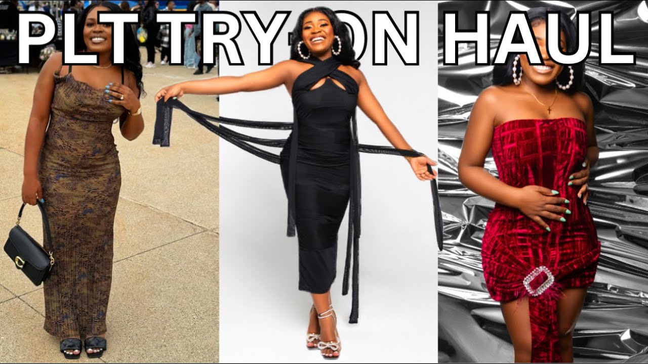 HUGE PRETTY LITTLE THING TRY-ON HAUL | US SIZE 6 SIZE 8 | MIDSIZE HAUL