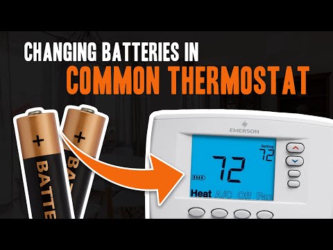 How To: Replace Thermostat Batteries⚡️ | Self-Check Series #1