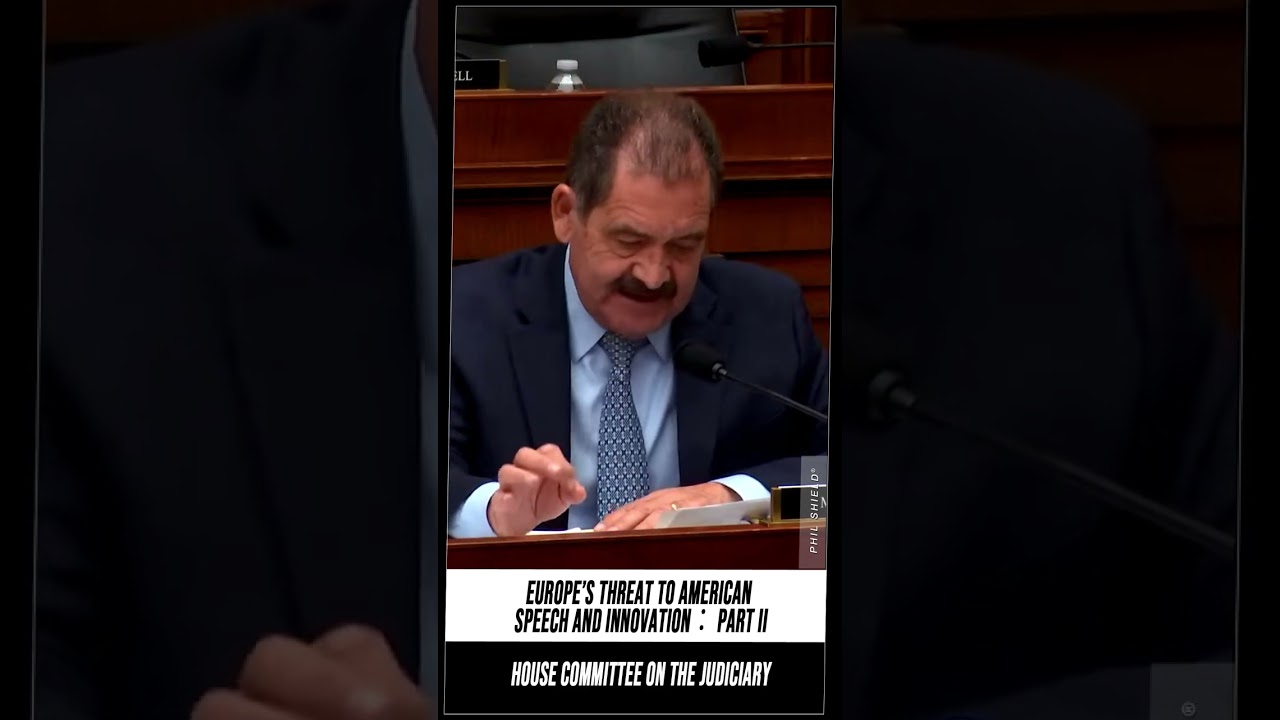 Congress Erupts Over EU ‘Censorship Regime’ — The Hearing They Tried to Bury