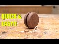 Making a Yo-Yo From Walnut