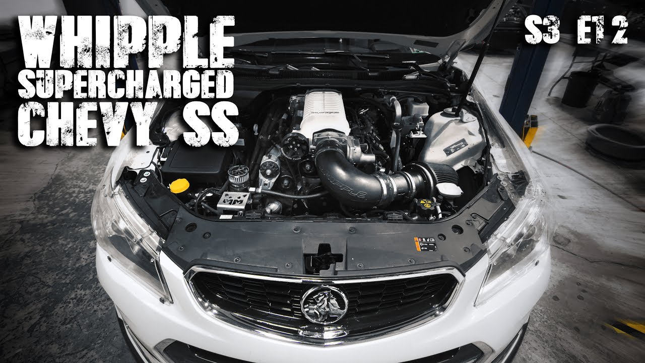Crazy Blower Whine Whipple Supercharged Chevy SS RPM S3 E12 YouTube
