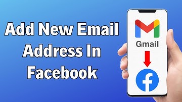 How To Add Gmail In Facebook 2023 | Add New Email Address In Facebook Account | Facebook Mobile App